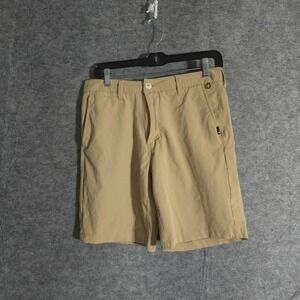 Quiksilver Amphibian Shorts Men's 29 Brown Fishing Utility Outdoor Preppy Beach
